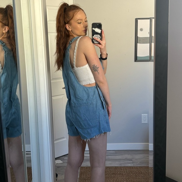 Vintage Denim Overalls - Picture 2 of 3